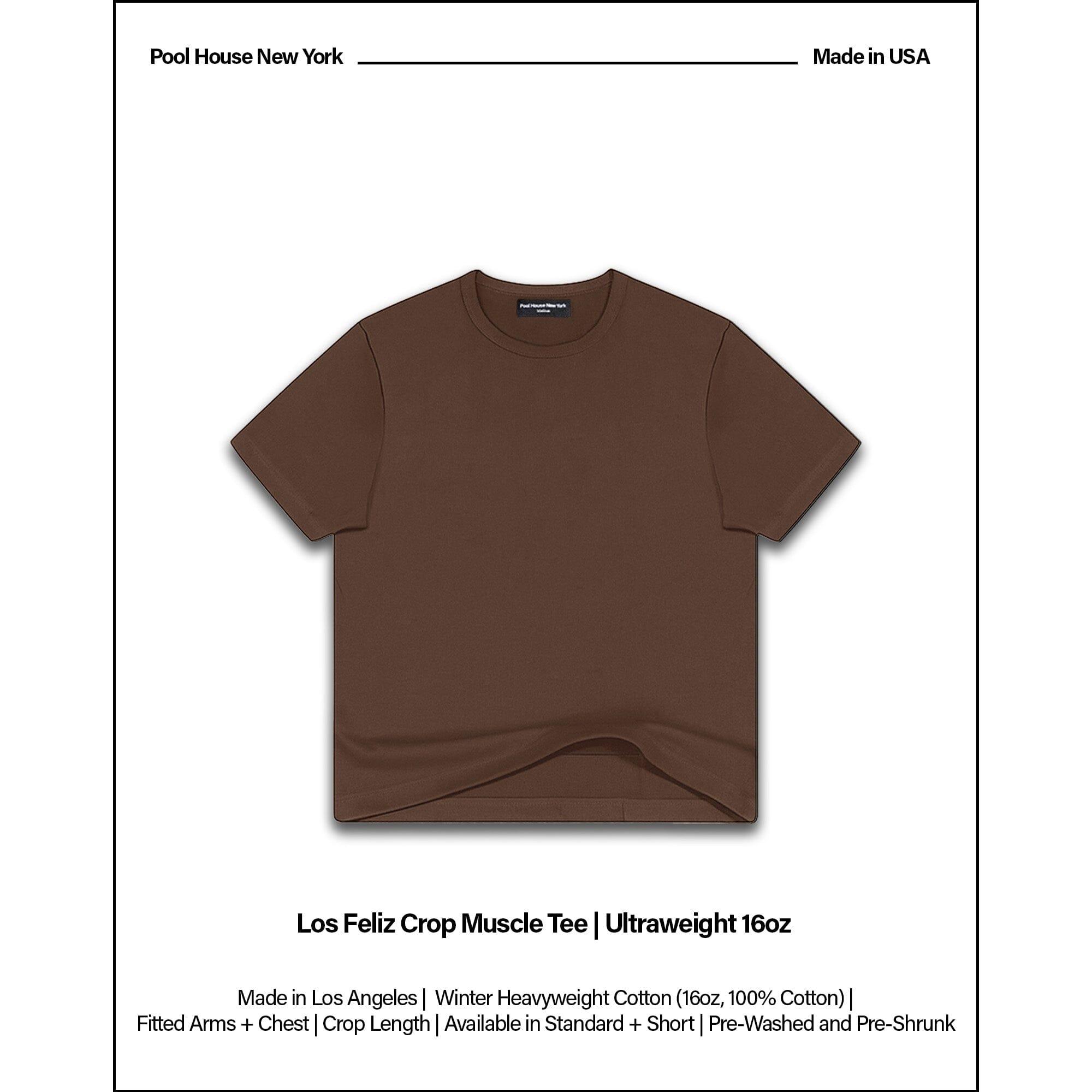 Los Feliz Crop Muscle Tee II | Ultraweight | 16oz Male Product Image