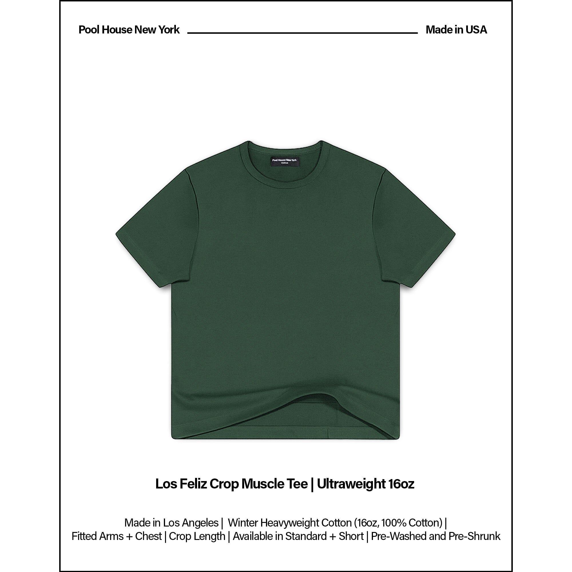 Los Feliz Crop Muscle Tee II | Ultraweight | 16oz Male Product Image