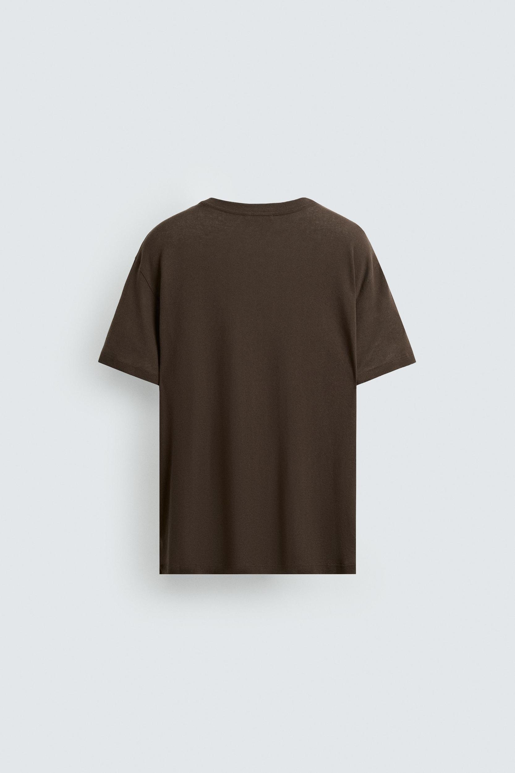 TEXTURED COTTON T-SHIRT Product Image