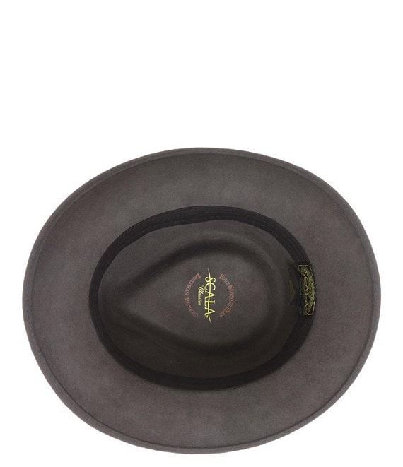 Dorfman Milano Scala Wool Felt Fedora 2 3/8#double; Brim Hat Product Image