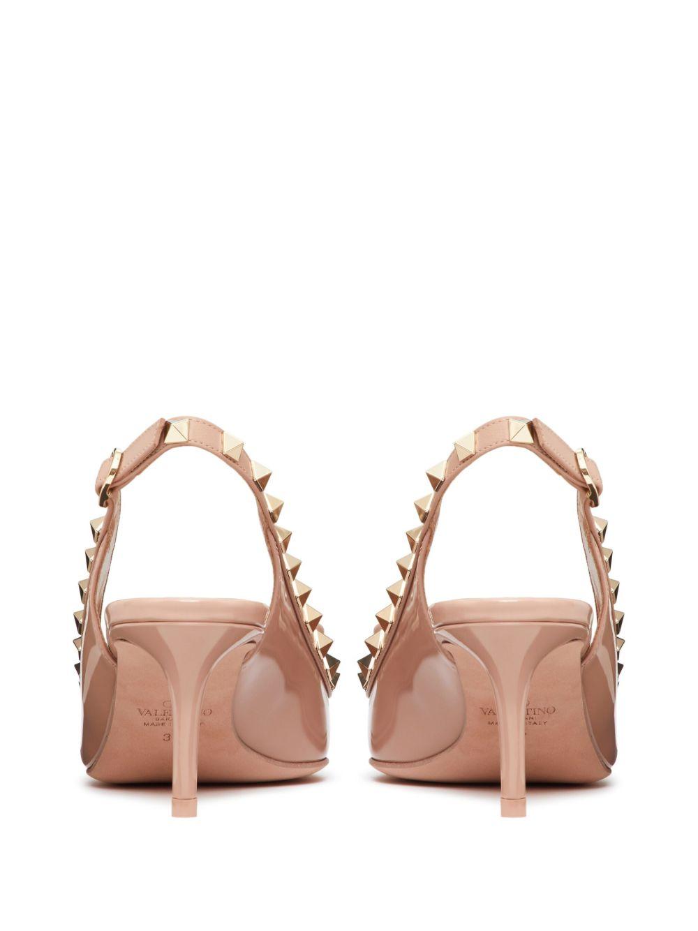 60mm Rockstud slingback pumps Product Image