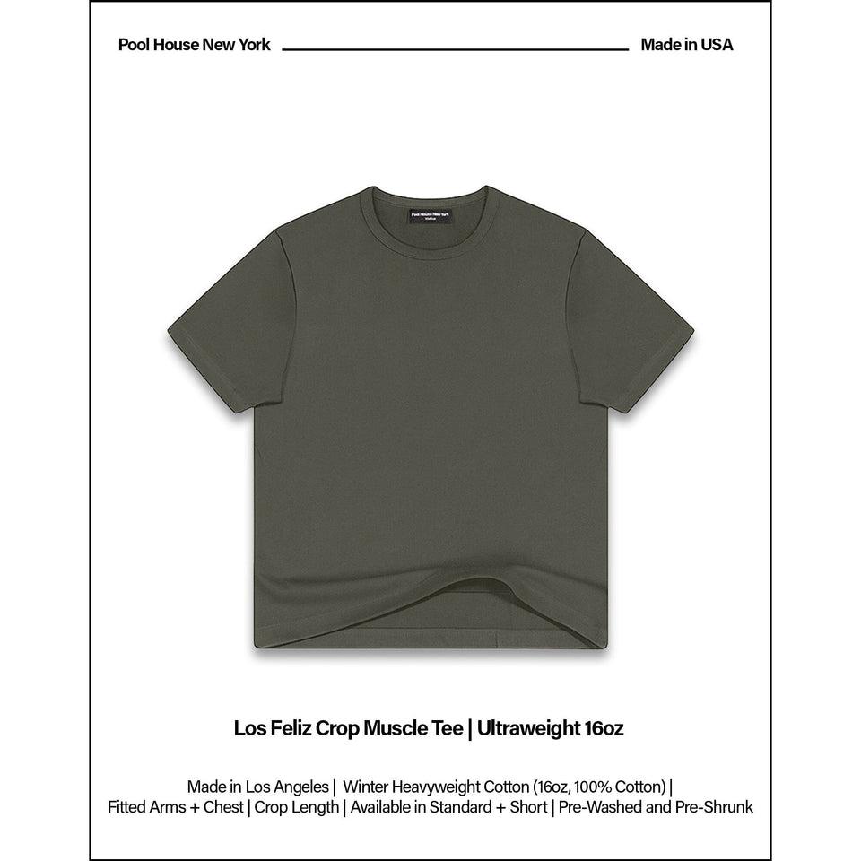 Los Feliz Crop Muscle Tee II | Ultraweight | 16oz Product Image