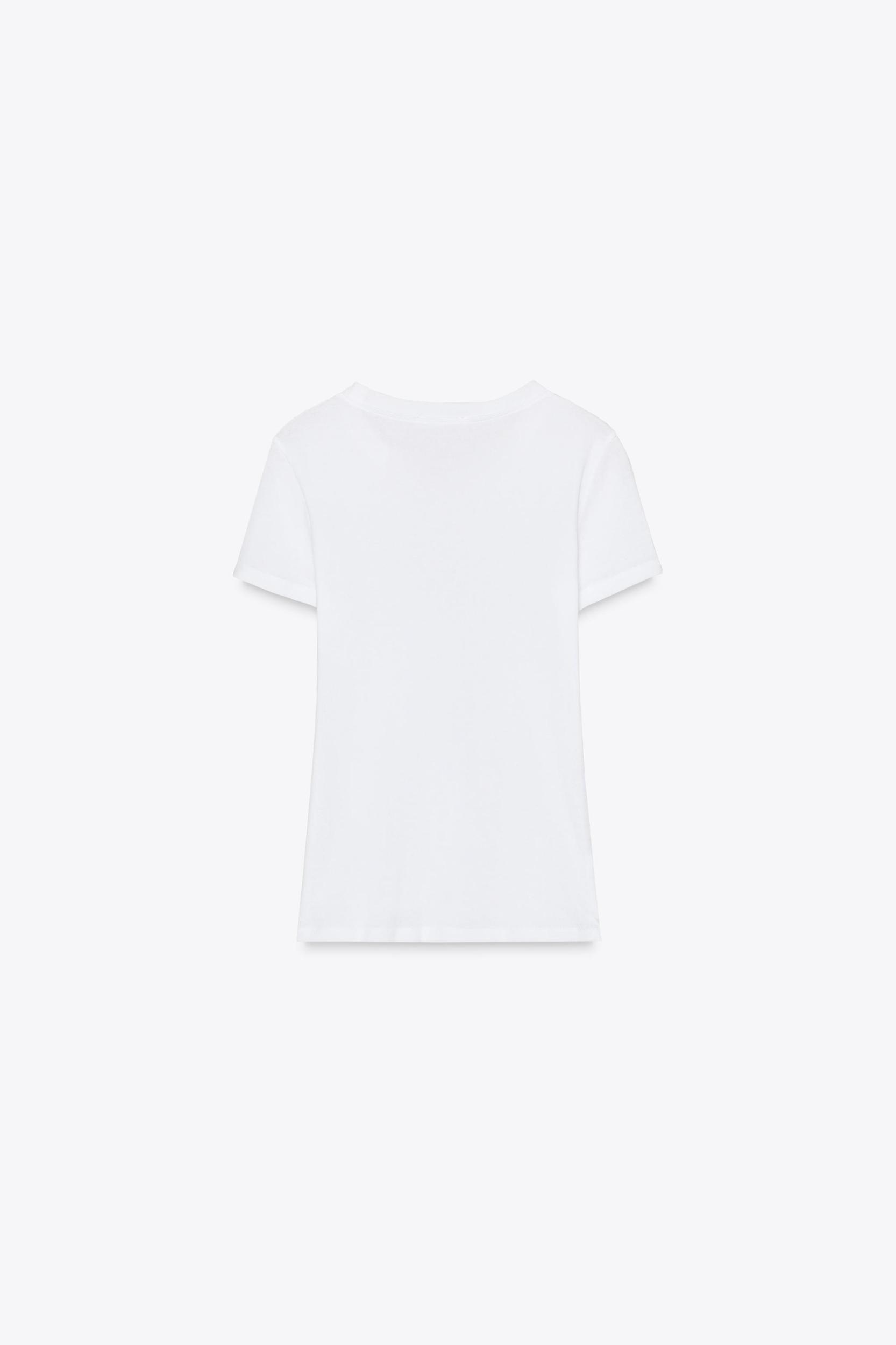SHORT SLEEVE COTTON T-SHIRT Product Image