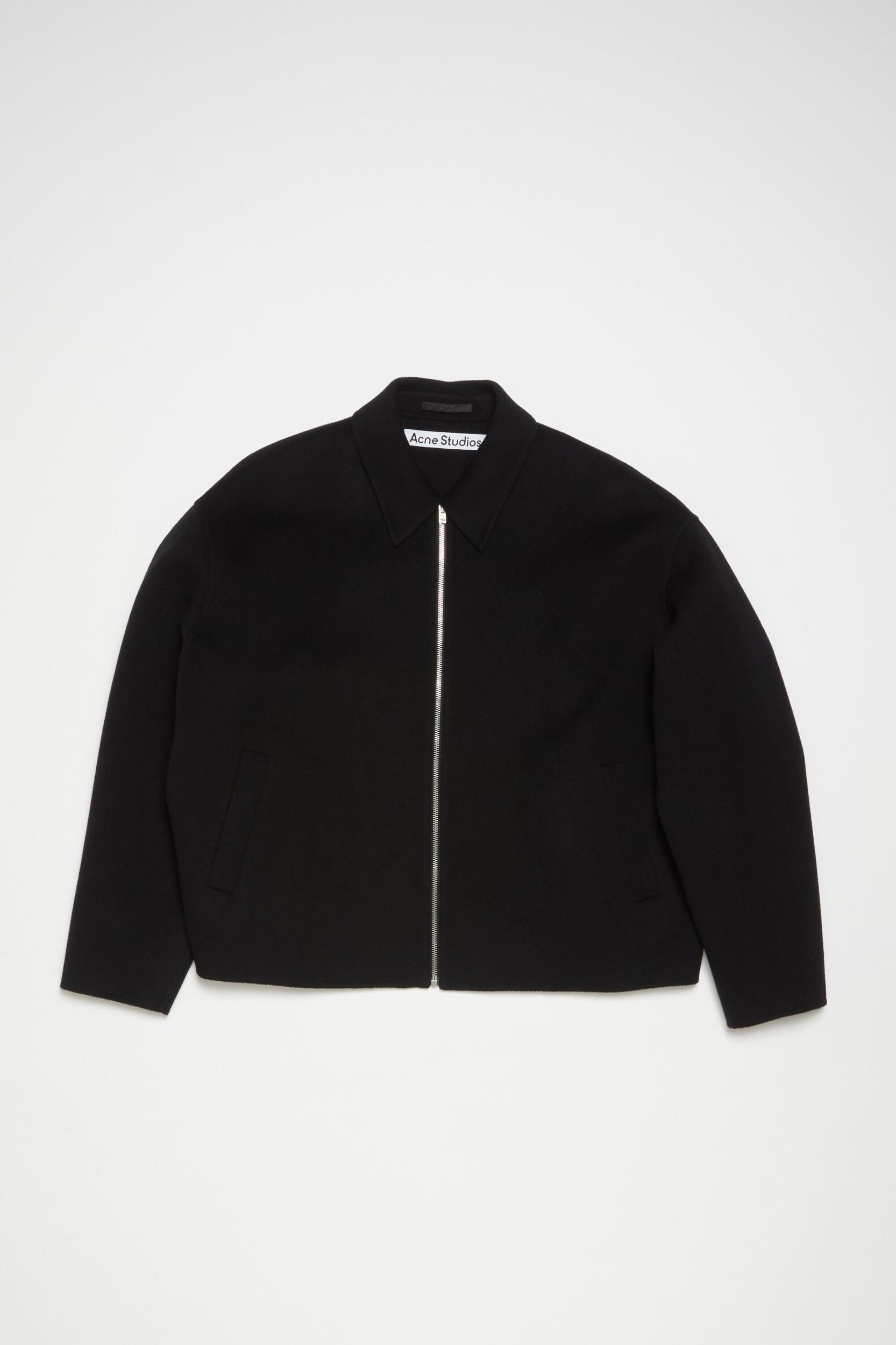 Wool zipper jacket Product Image