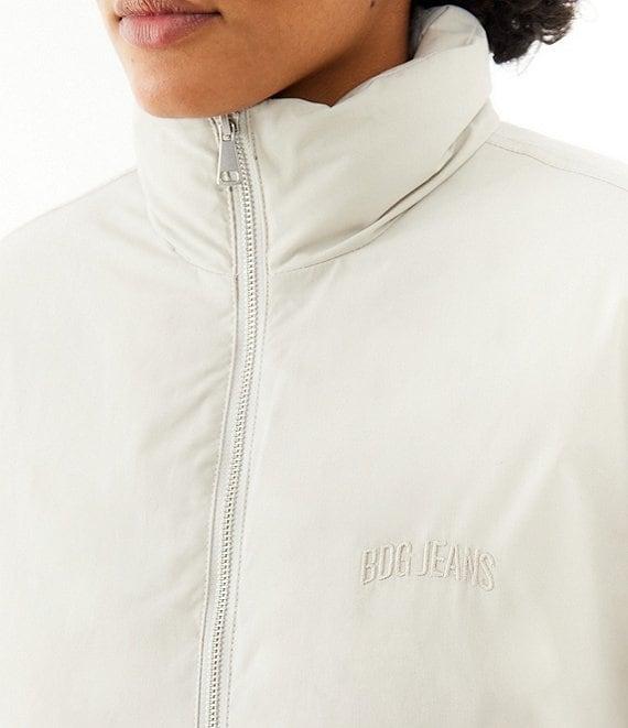 BDG Urban Outfitters Long Sleeve Washed Bomber Jacket Product Image