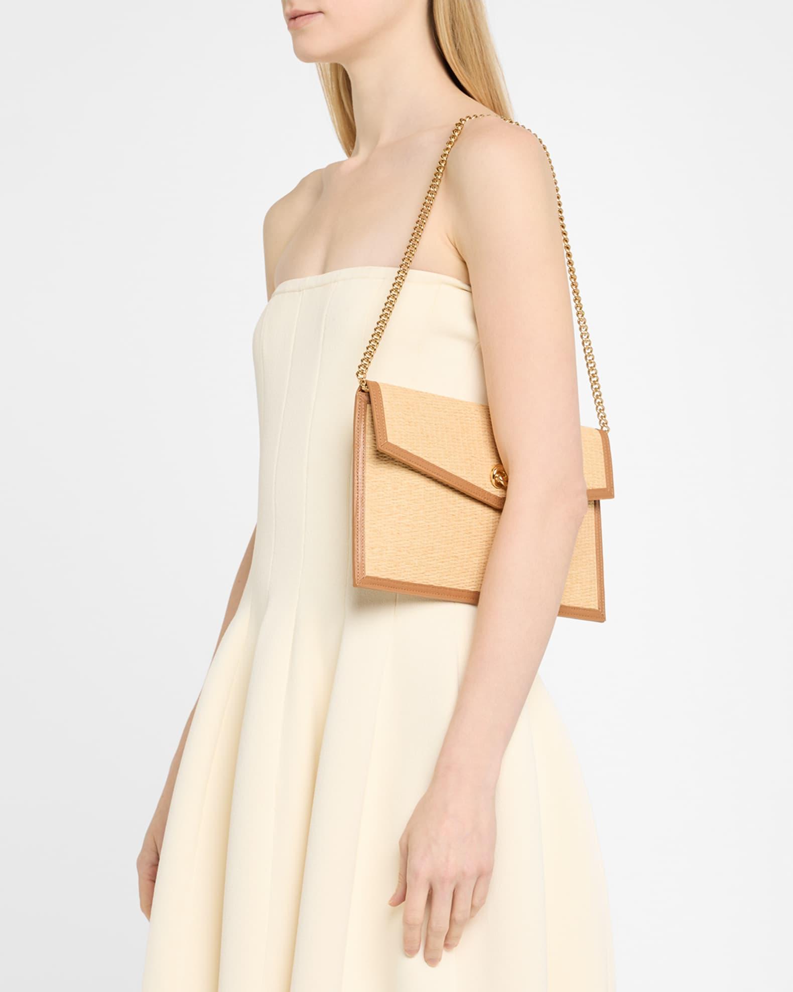 Brick Envelope Woven Clutch Bag Product Image