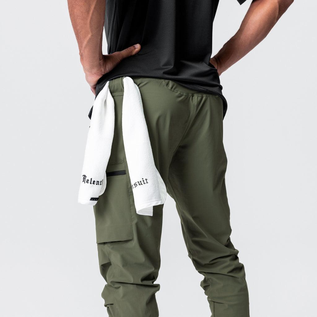 0698. Tetra-Lite® Inlay Pocket High Rib Jogger - Olive Product Image