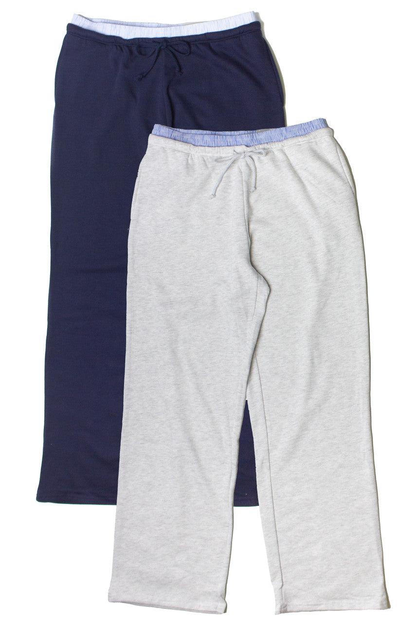 Boxer Waistband Wide Leg Sweatpants Product Image