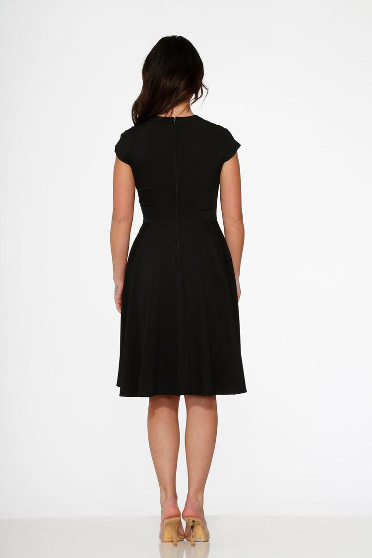 Black Swing Dress Product Image