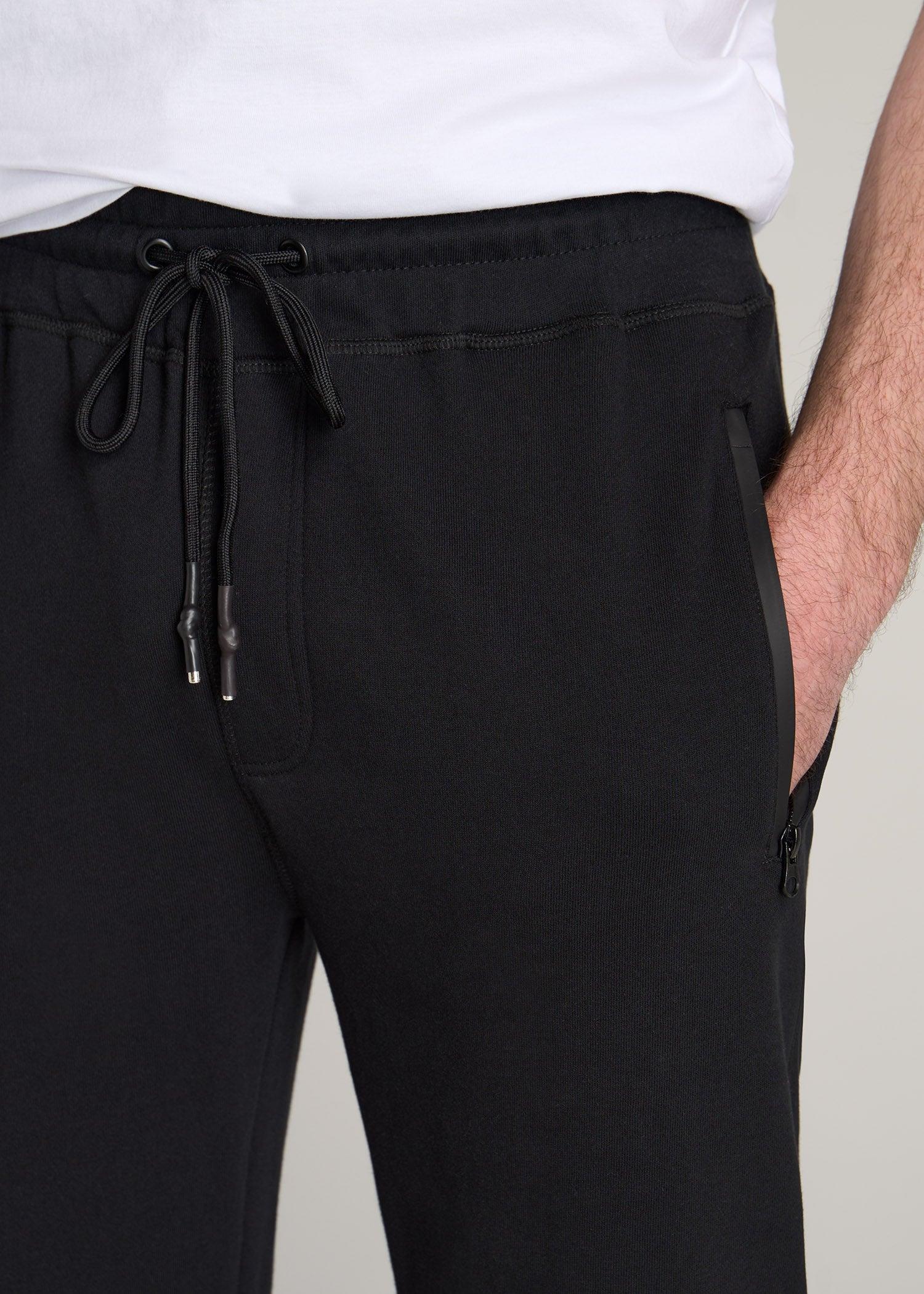 Wearever French Terry Joggers for Tall Men in Black Male Product Image