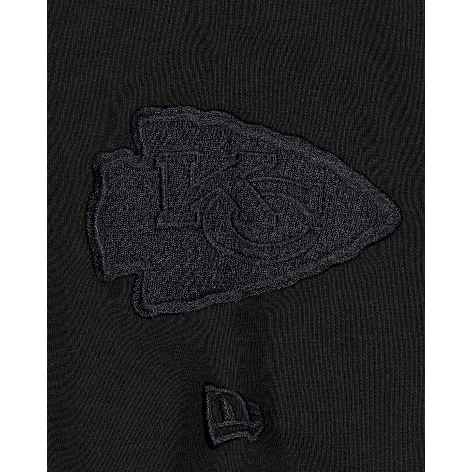 Kansas City Chiefs Black on Black Logo Select Hoodie Male Product Image
