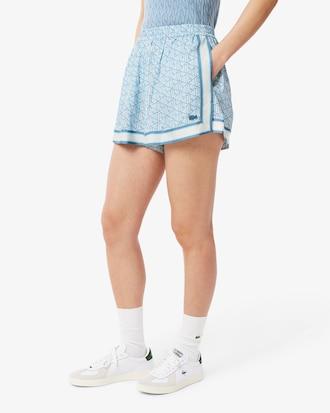 Fluid Monogram Print Shorts Product Image