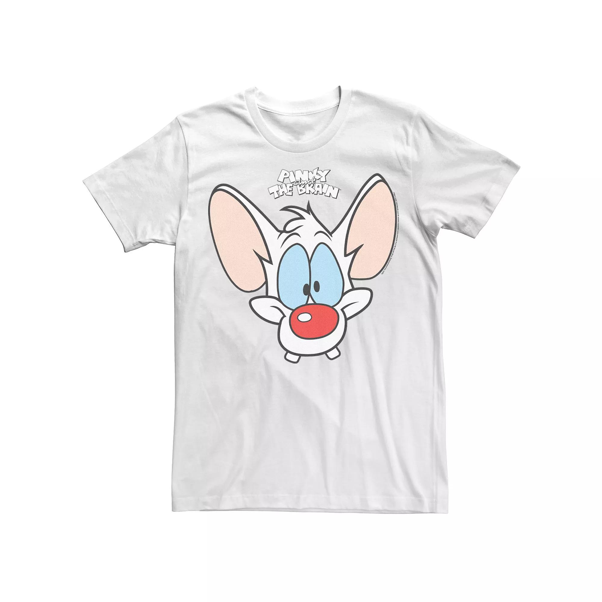 Men's Pinky And The Brain Pinky Big Face Tee,  Product Image