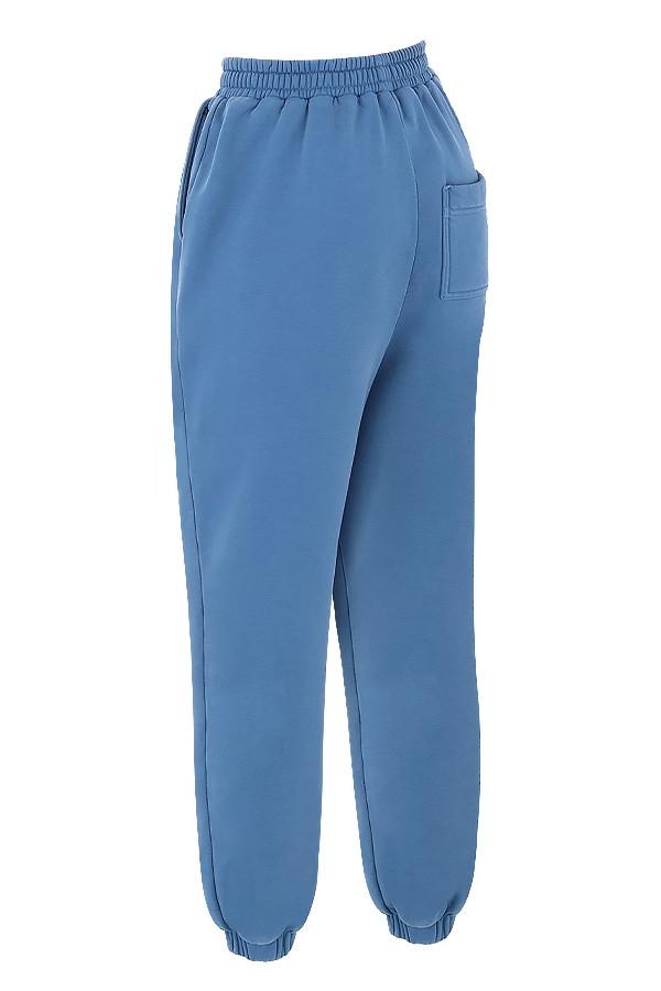 Sky  azure fleece back jogging trouser Product Image
