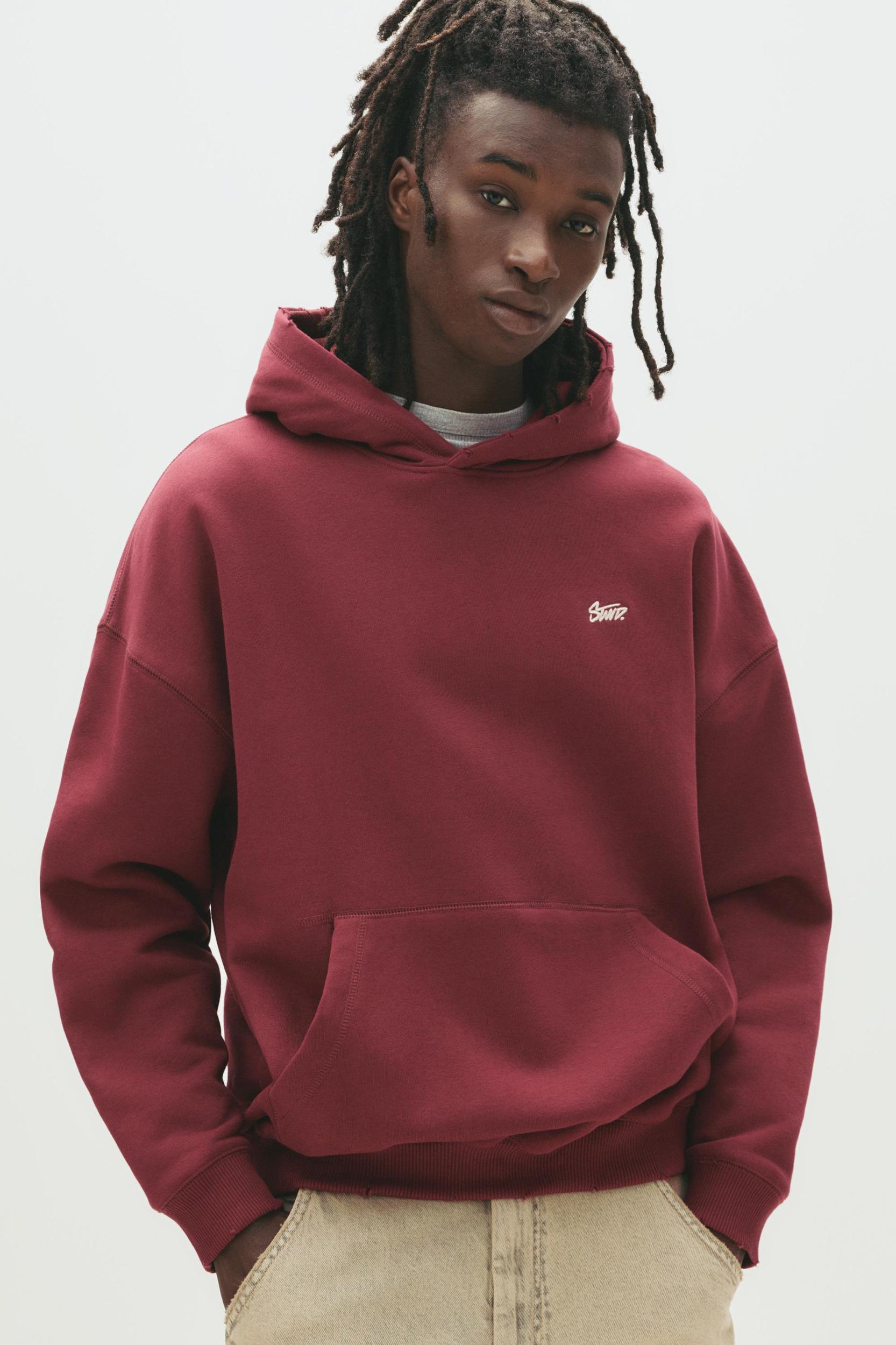 STWD embroidered logo hoodie Product Image