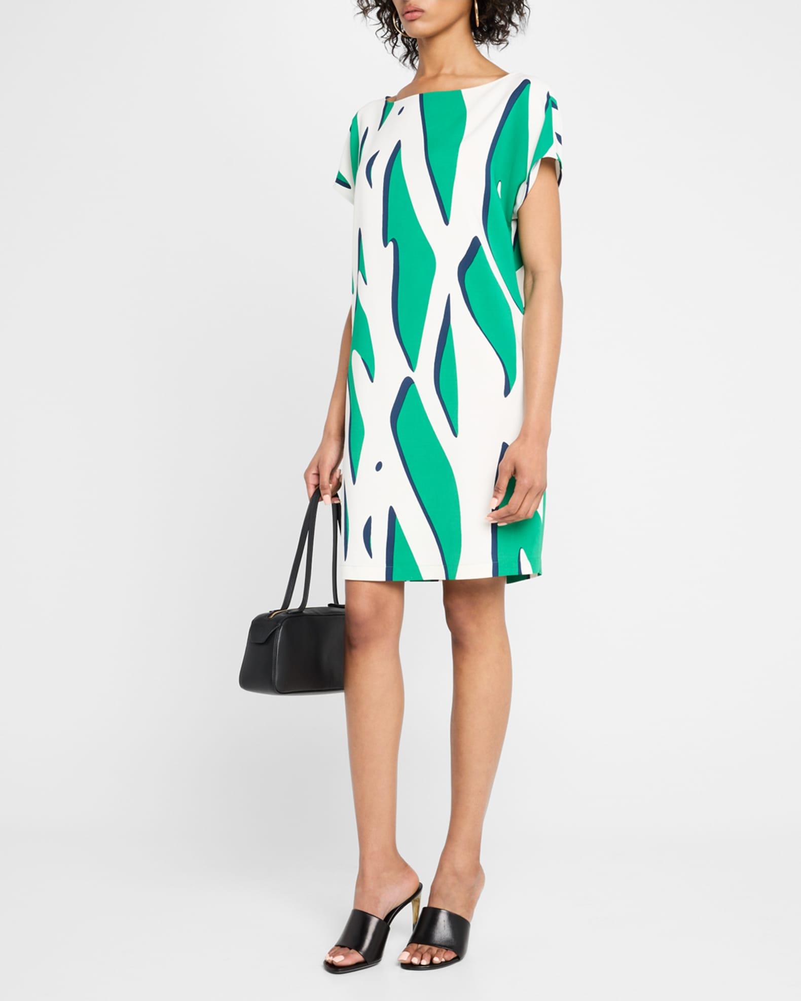 Cora Dolman-Sleeve Mini Shift Dress Product Image