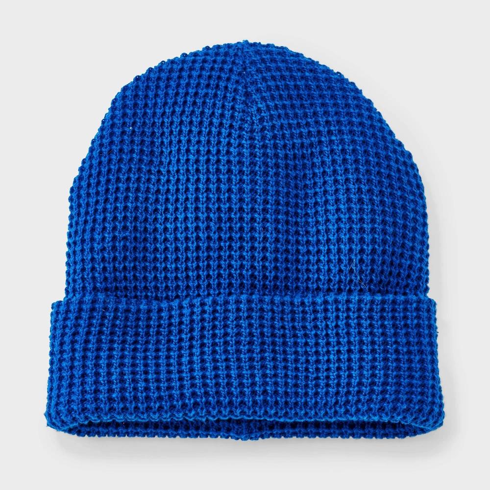 Men's Waffle Knit Beanie - Goodfellow & Co™ Gold Product Image