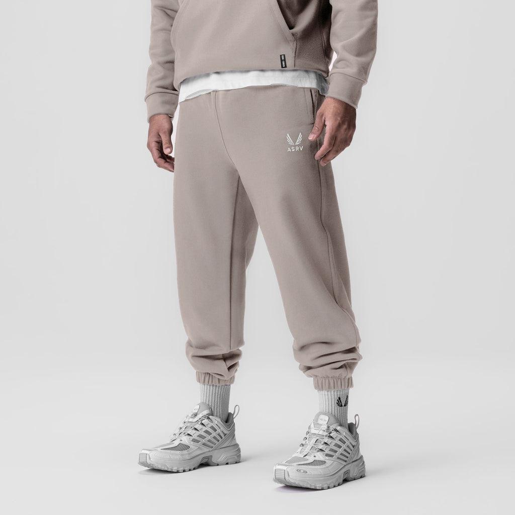 0655. Tech-Terry™ Oversized Sweats - Chai "Emblem" Product Image