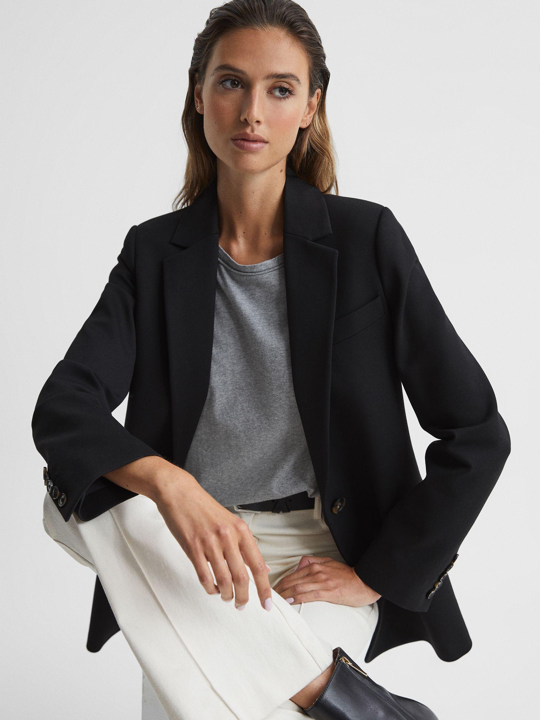 Cotton-Jersey Crew Neck T-Shirt in Grey Product Image