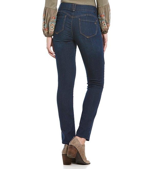 Democracy Petite Size #double;Ab#double;solution® Straight Leg Mid Rise Jeans Product Image