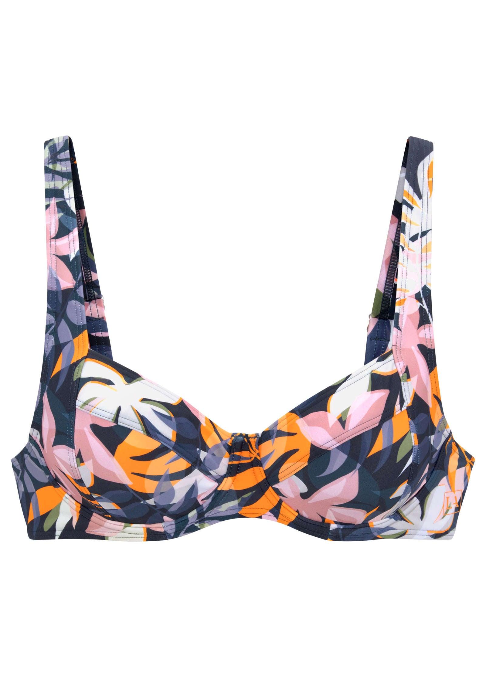 Midnight Underwire Bikini - Navy Multi Product Image