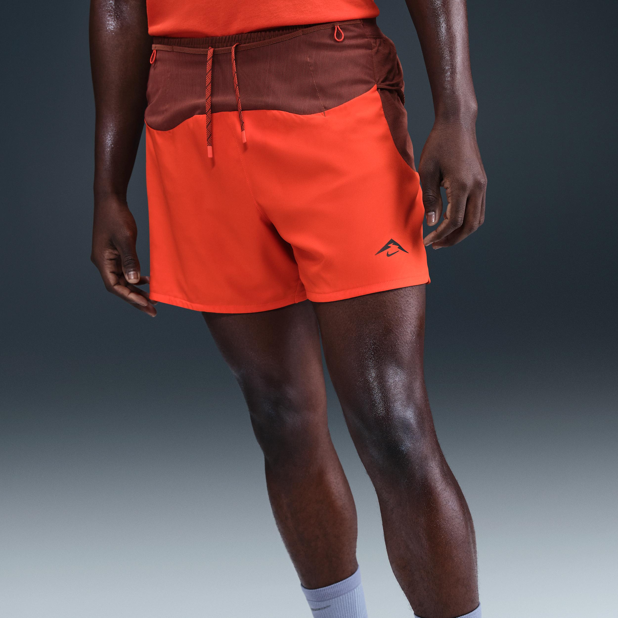 Nike Mens Trail Second Sunrise 5 Dri-FIT ADV Brief-Lined Running Shorts | HJ3572-633 Product Image