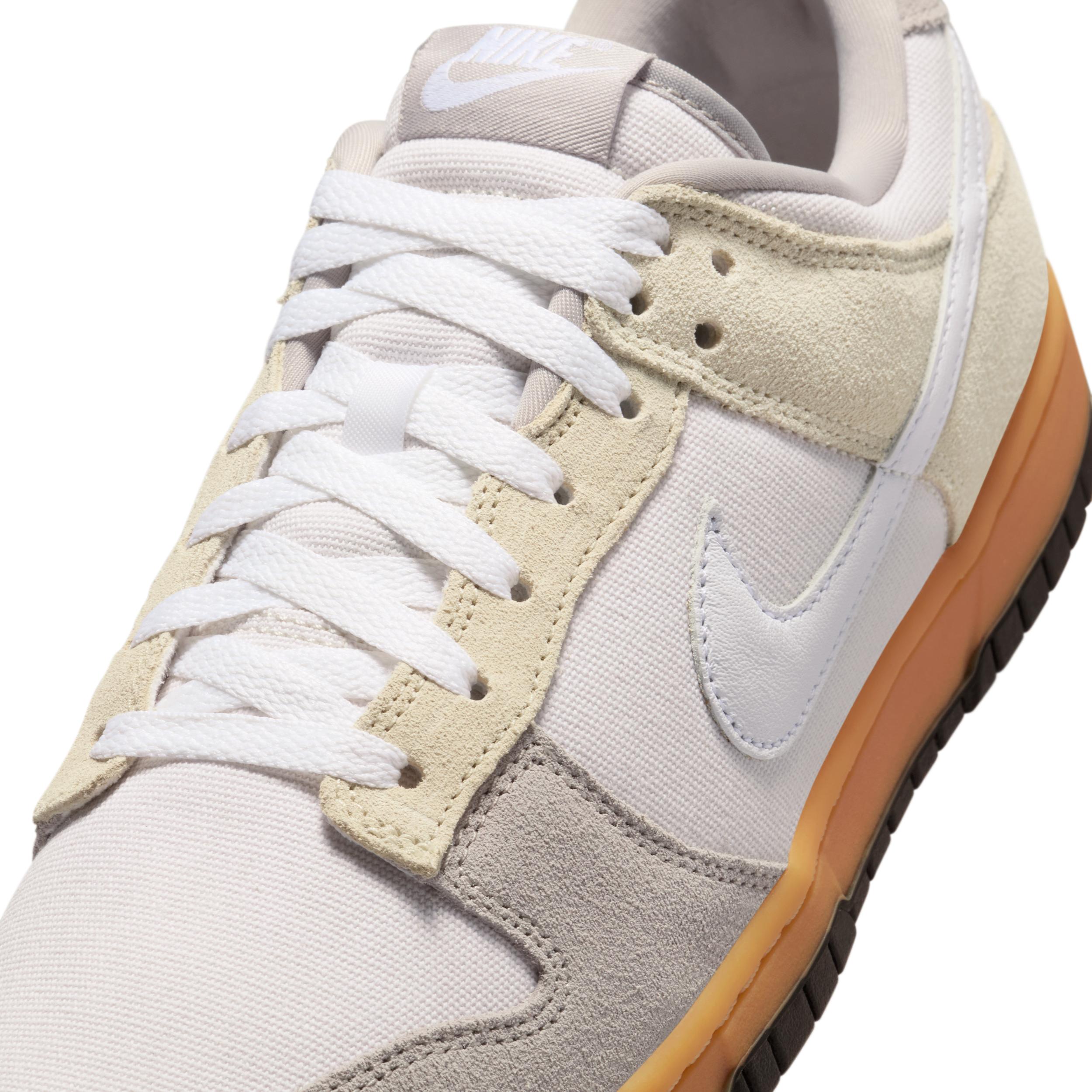 Nike Mens Dunk Low Retro Casual Shoes in Phantom/White/College Grey Product Image