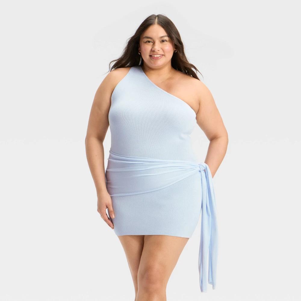 Women's Side-Tie Mini Sweater Dress - Wild Fable™ Product Image