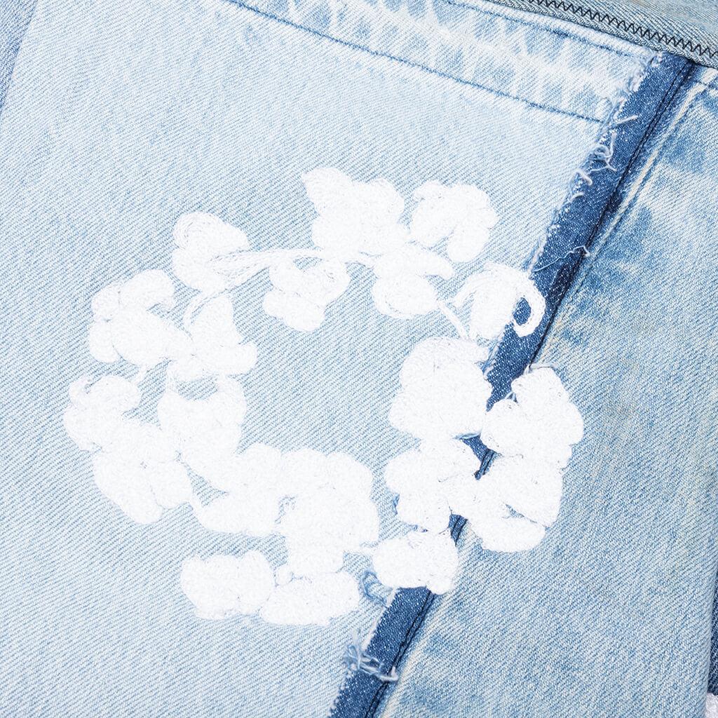 Readymade x Denim Tears CTN Wreath Track Jacket - Blue Male Product Image