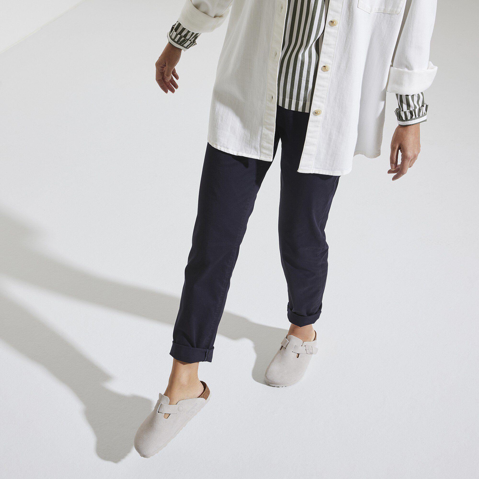 Boston Soft Footbed Suede Leather Product Image