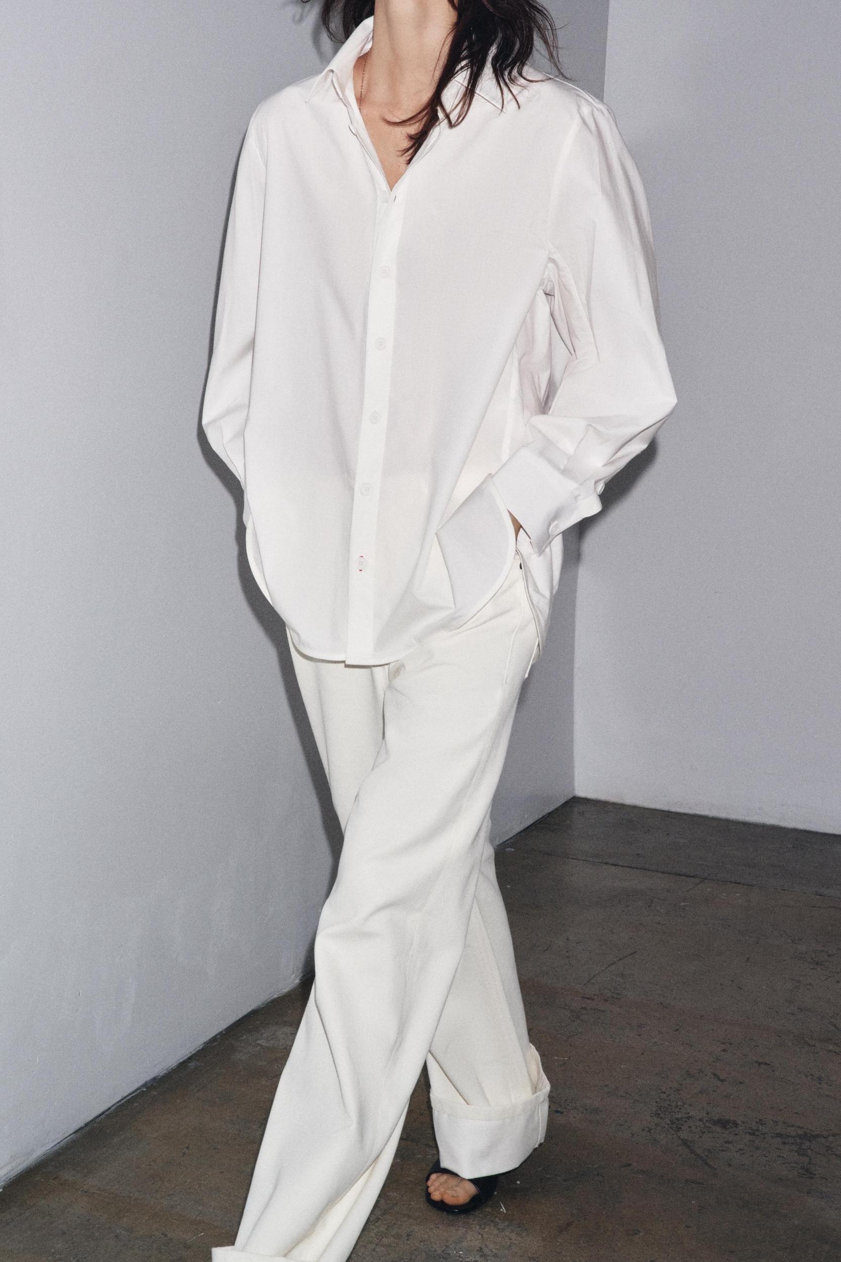 ZW COLLECTION POPLIN SHIRT Product Image