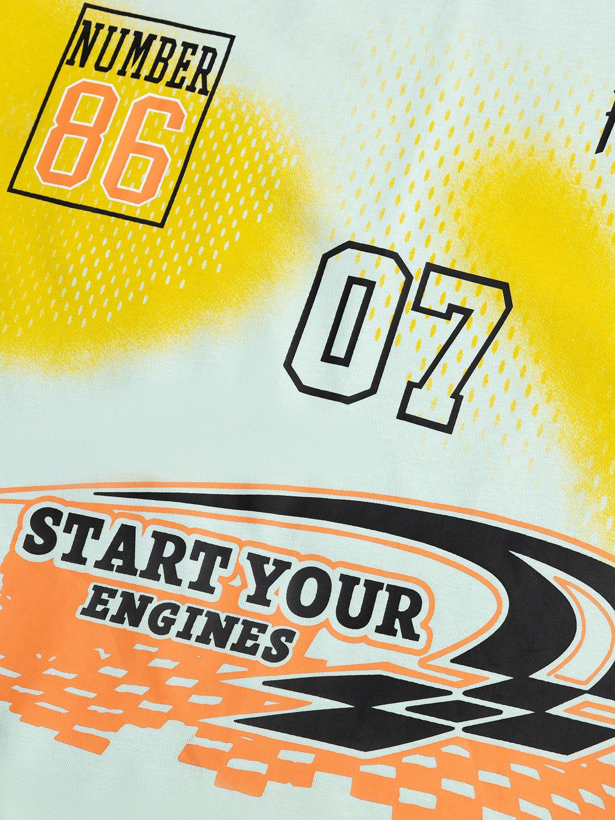 Aelfric Eden Contrast Color Football Jersey Product Image