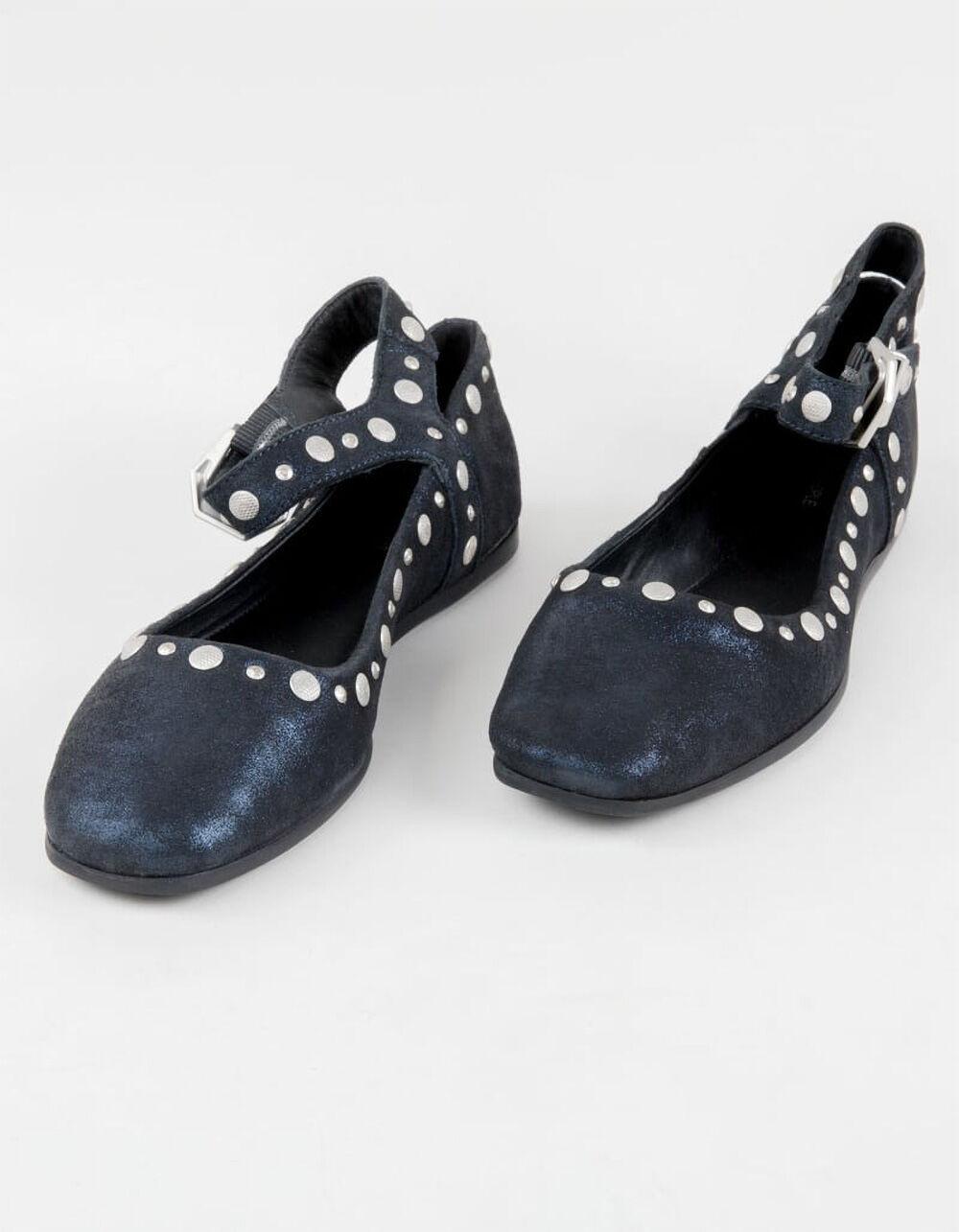 FREE PEOPLE Mystic Mary Jane Womens Ballet Flats - NAVY Product Image