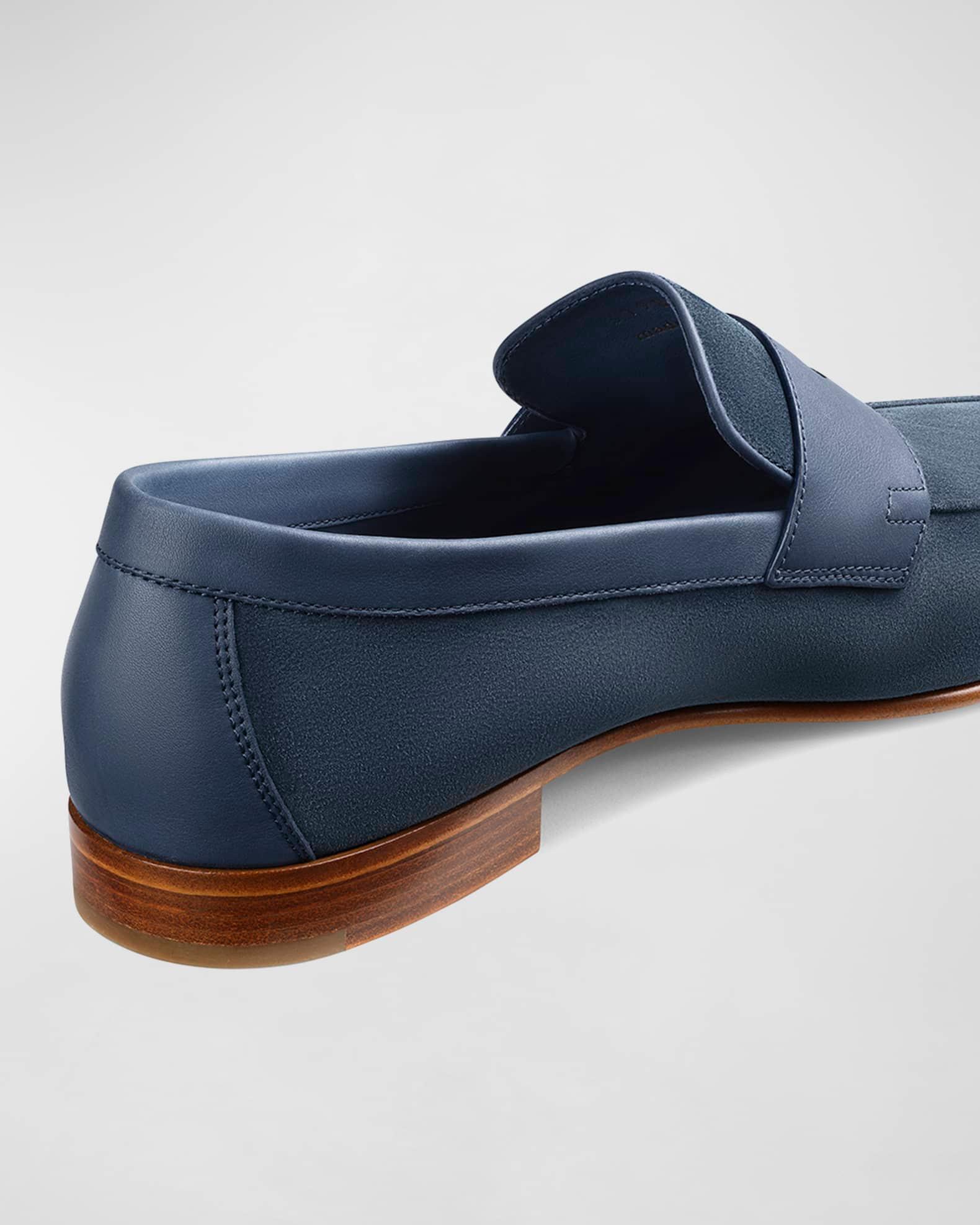 Womens Leather Ballet Flats Product Image