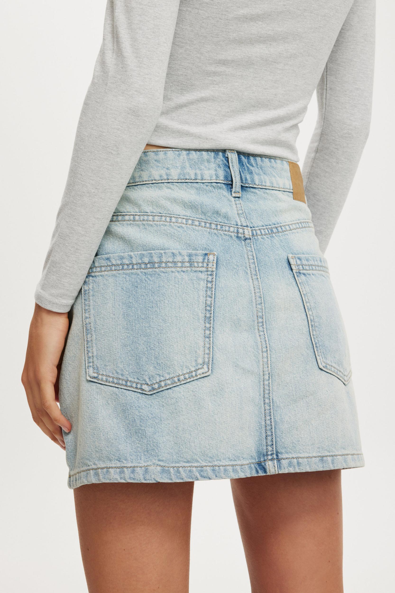 Original Denim Mini Skirt Product Image