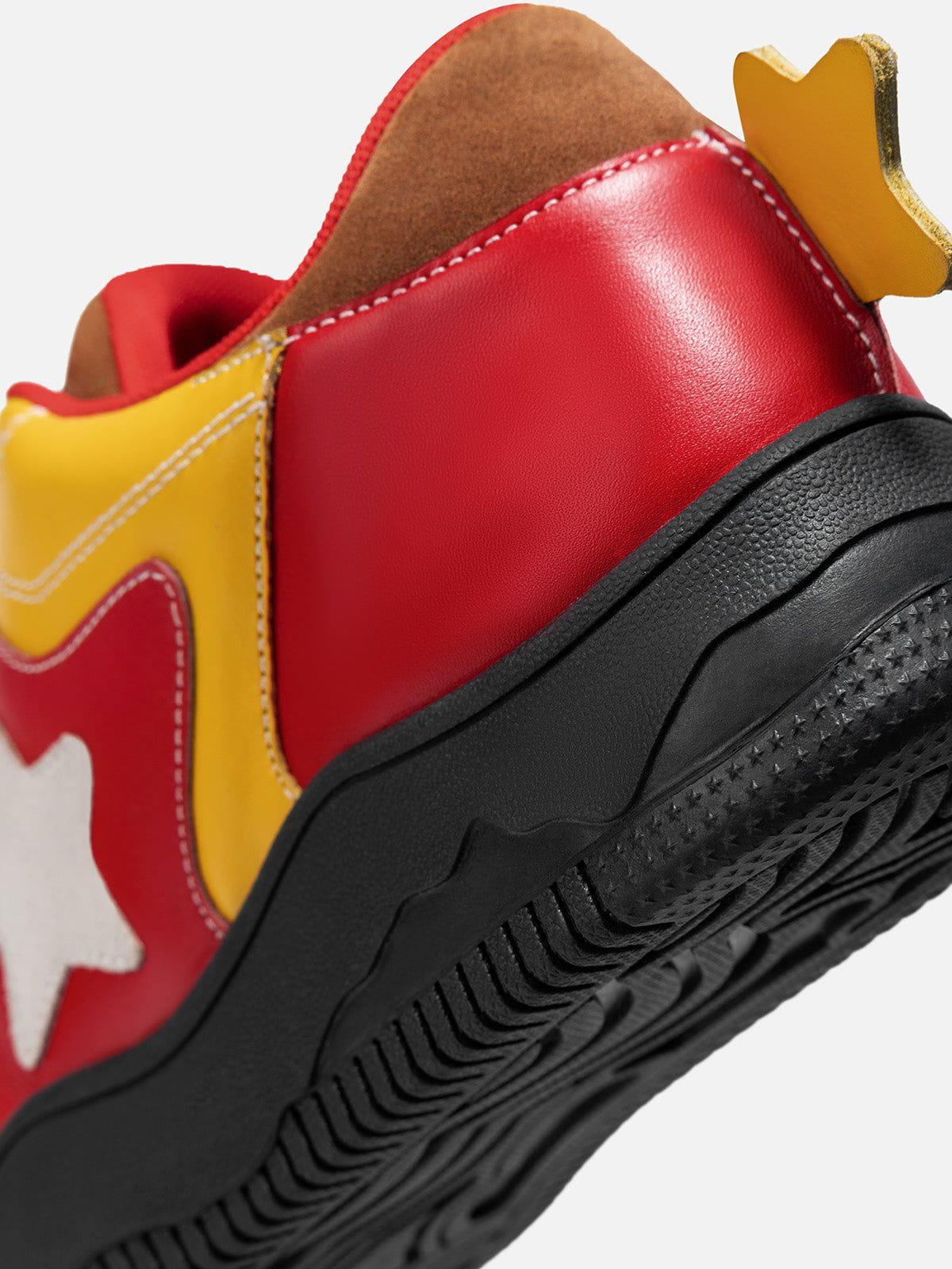 Triple Star Color Blocking Skate Shoes Product Image