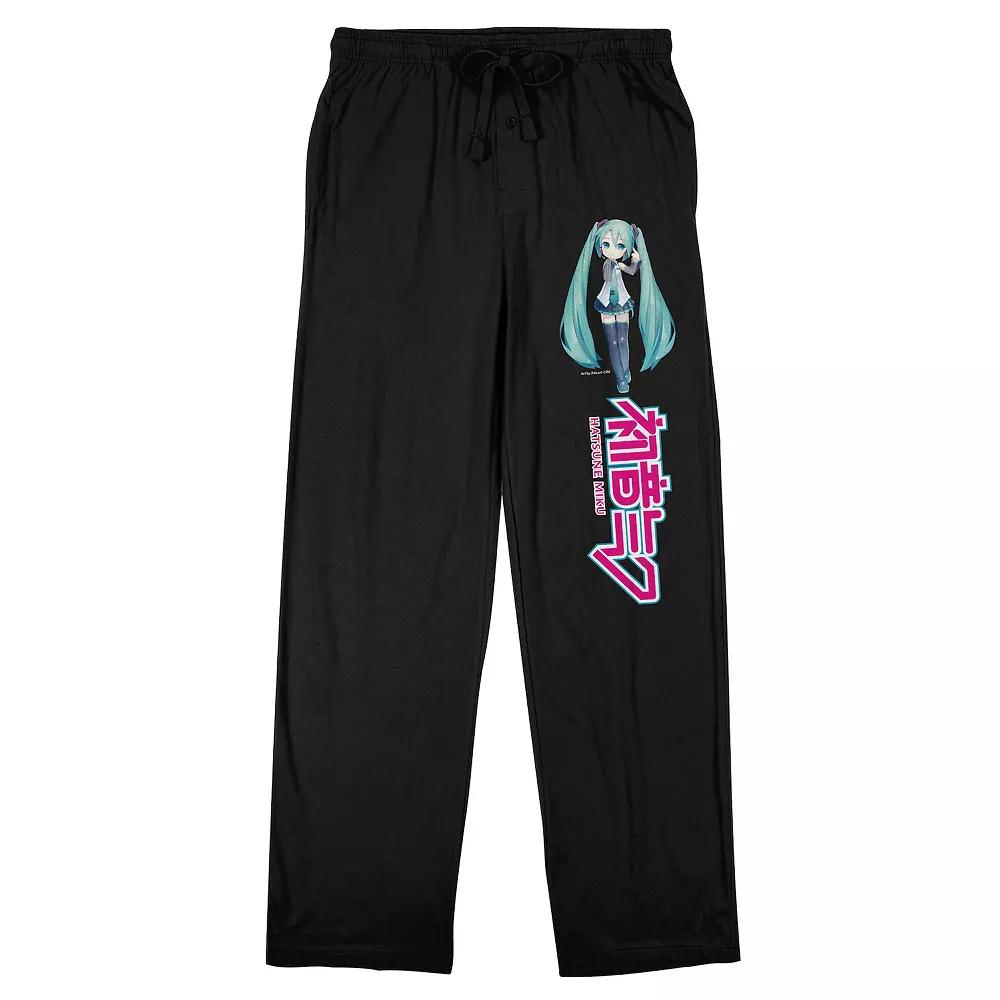 Men's Hatsune Miku Pajama Pants,  Product Image