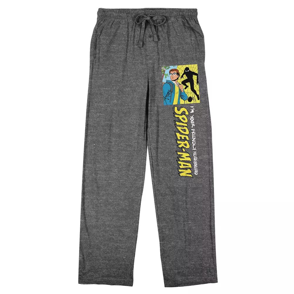 Men's Marvel Friendly Spider-Man Pajama Pants,  Product Image