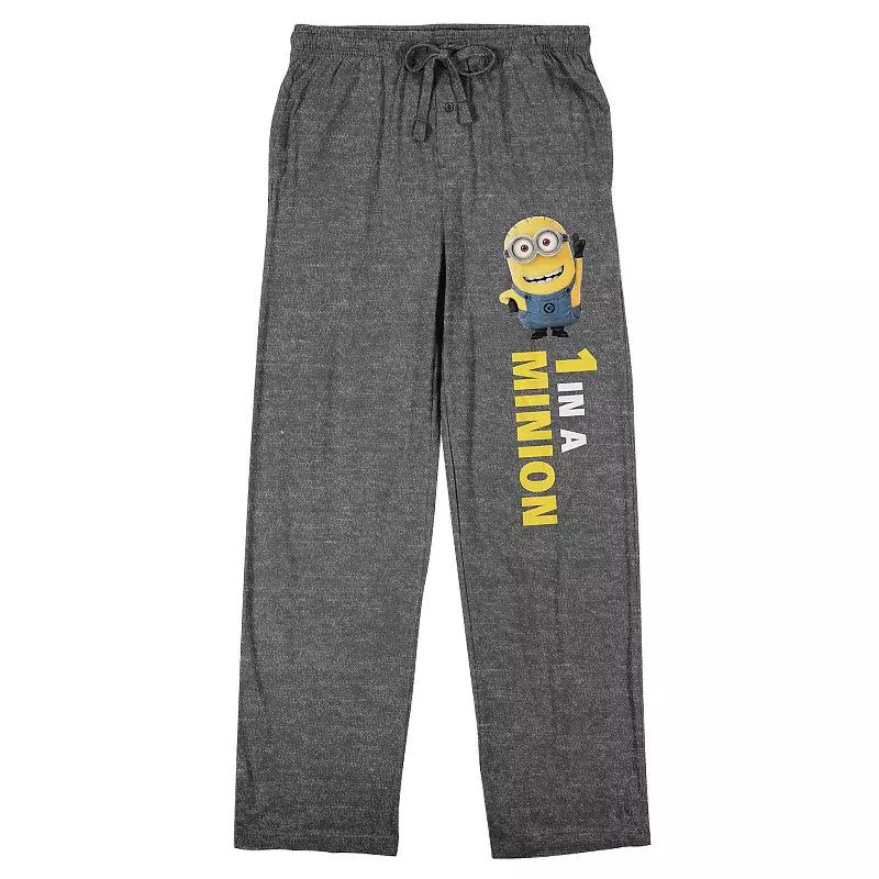Mens Minions 1 In A Minion Sleep Pants Product Image