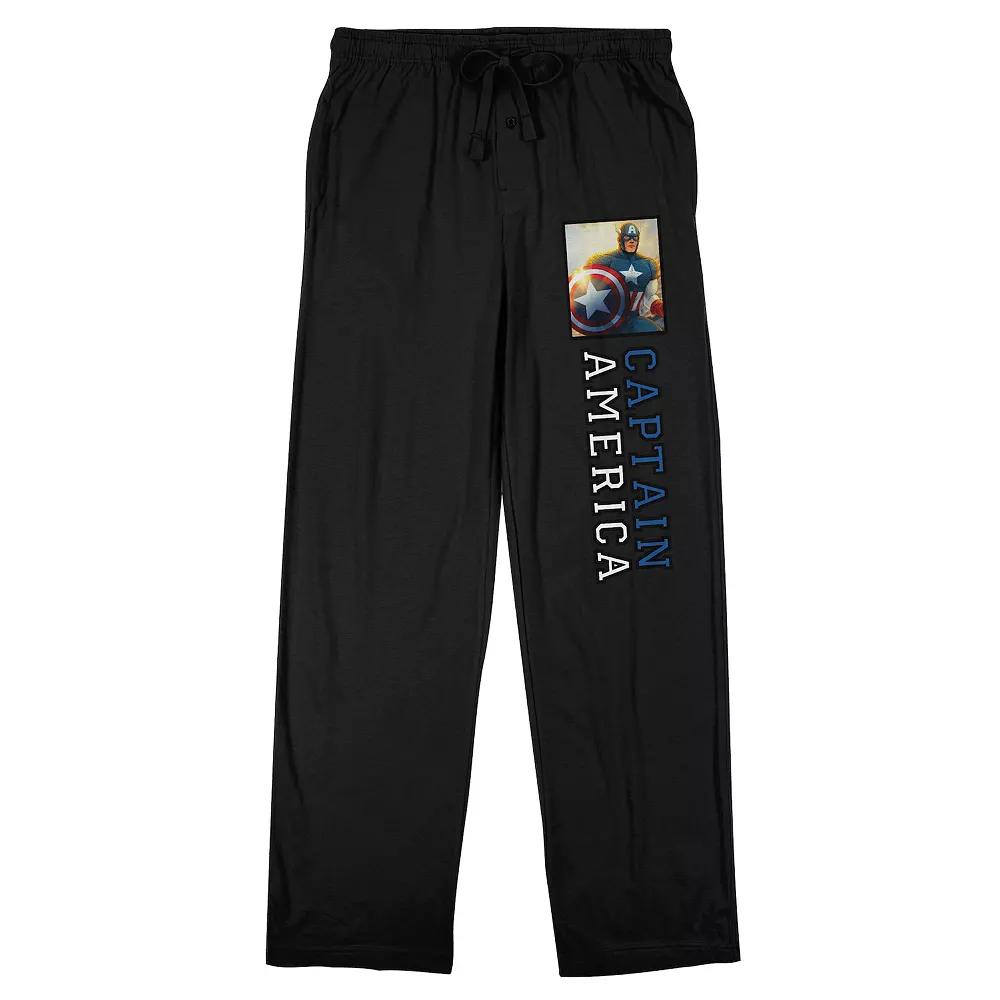 Men's Marvel Universe Captain America Pajama Pants,  Product Image