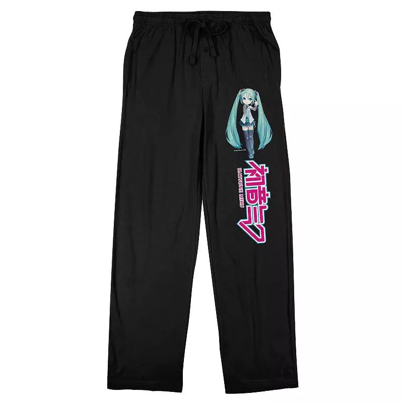 Men's Hatsune Miku Pajama Pants,  Product Image
