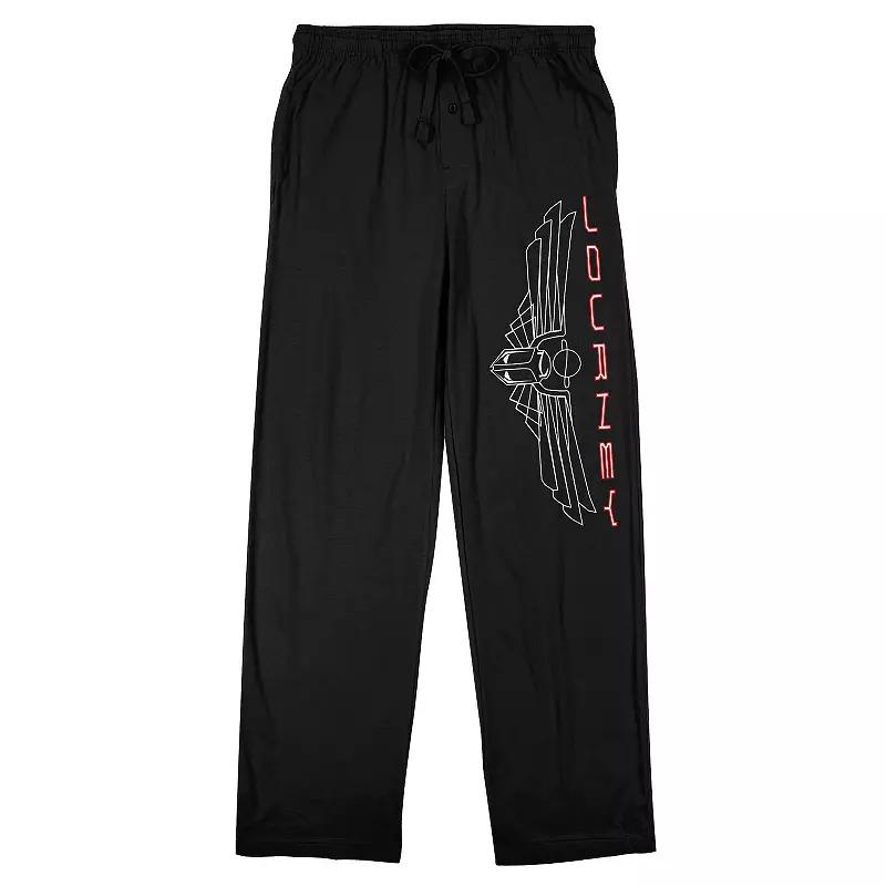 Men's Journey Logo Pajama Pants, Size: XL, Black Product Image