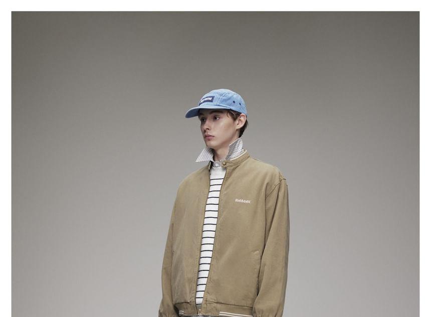 Stand-Collar Harrington Jacket Product Image