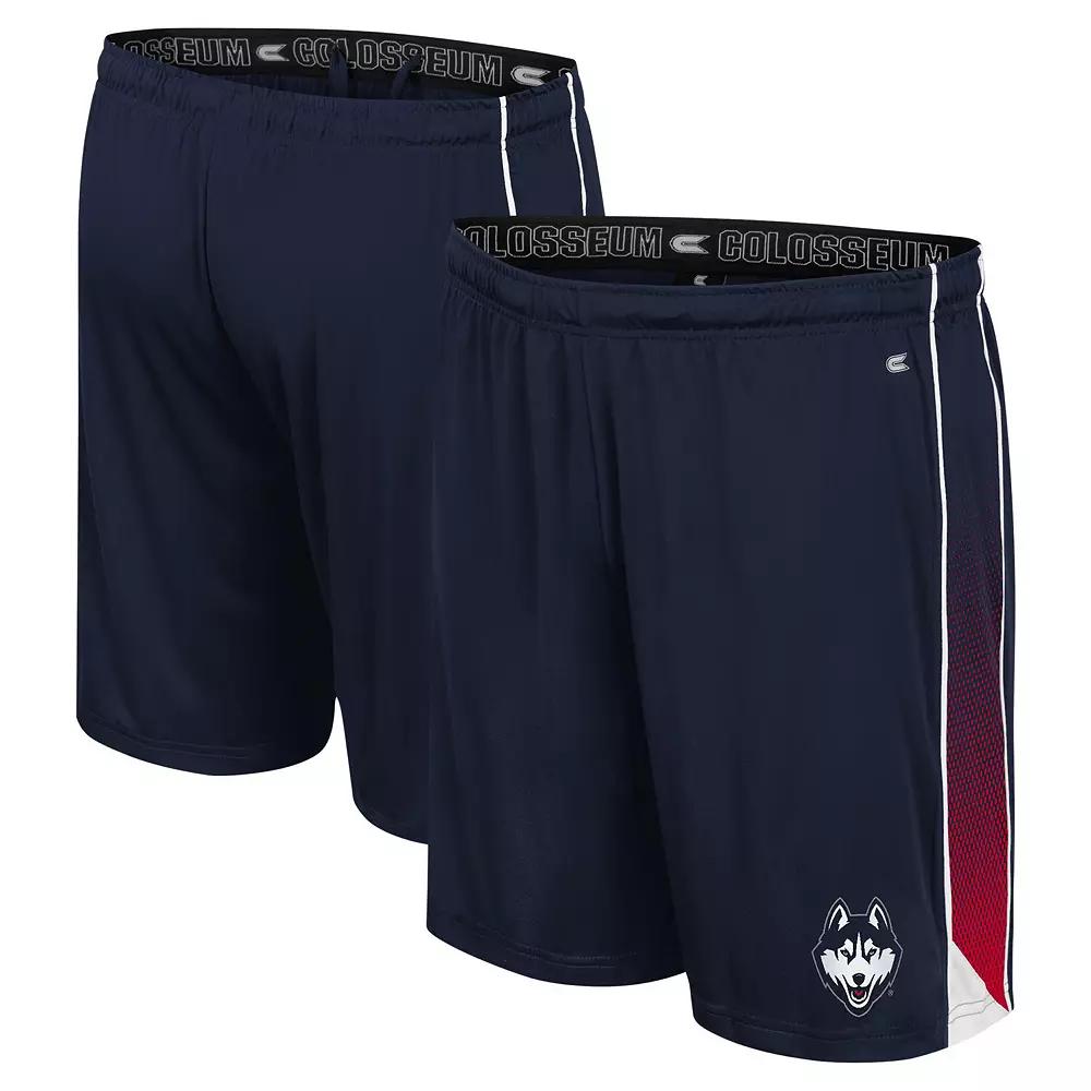 Men's Colosseum Navy UConn Huskies Online Shorts,  Product Image