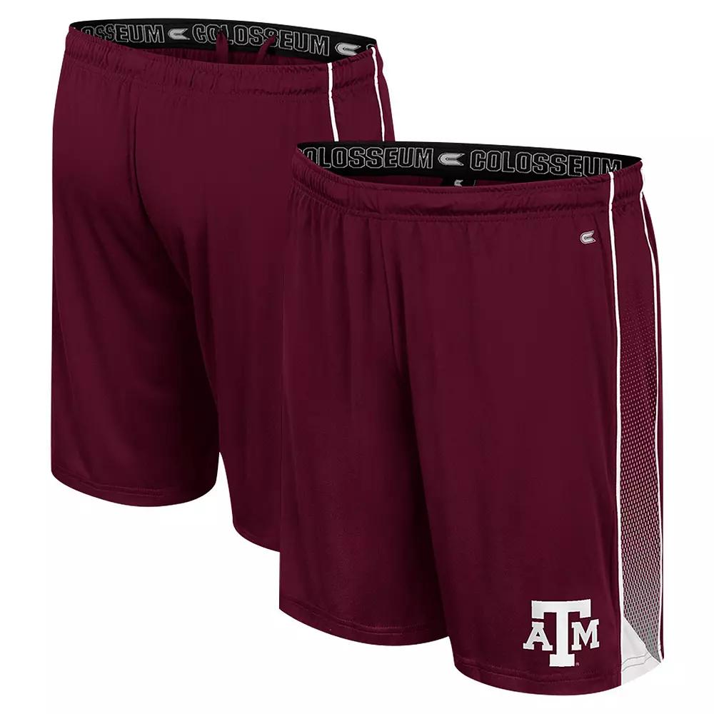Men's Colosseum Maroon Texas A&M Aggies Online Shorts, Size: Medium, Red Product Image