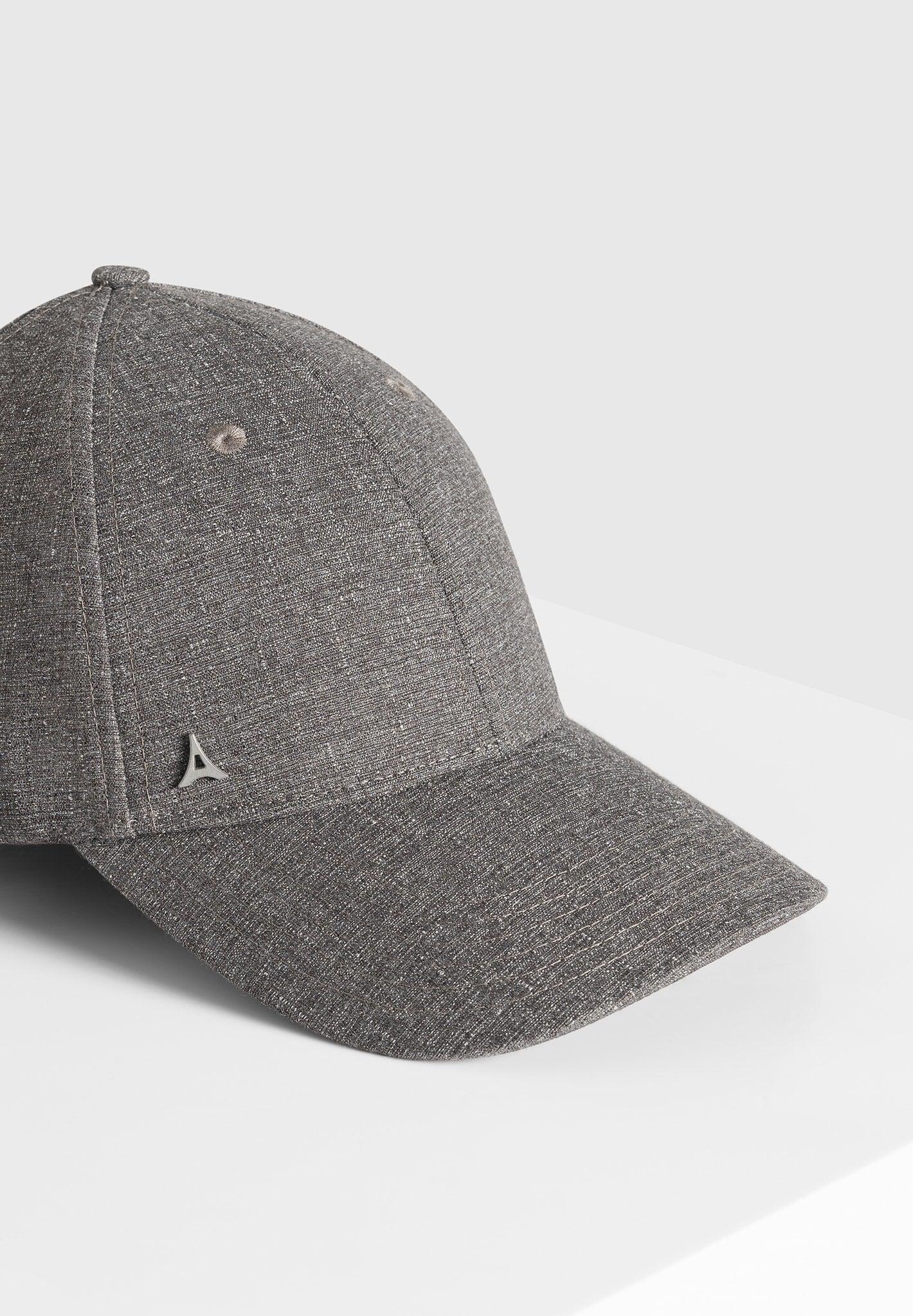 Textured Cap - Grey Unisex Product Image