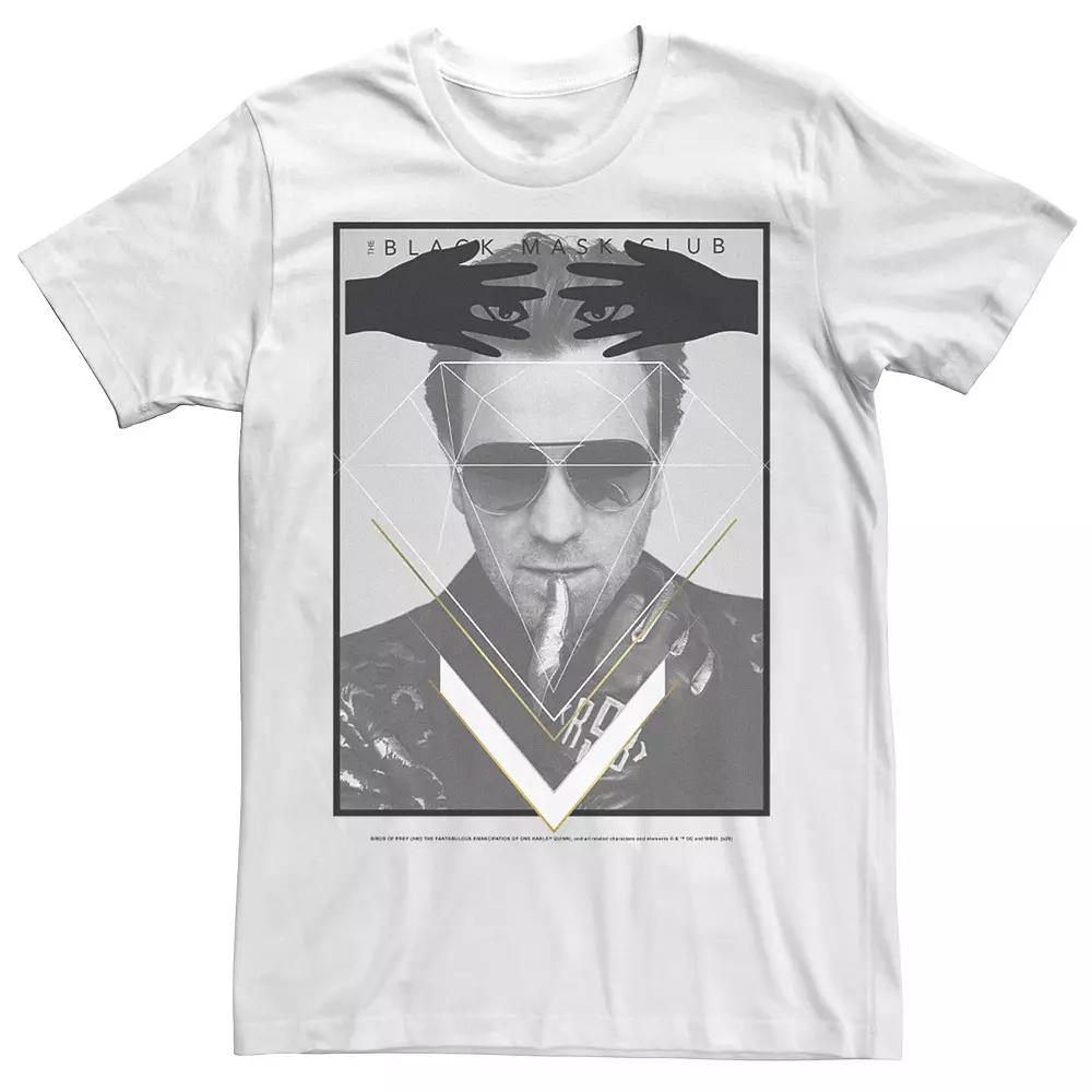 Men's Harley Quinn: Birds of Prey Black  Club Poster Tee,  Product Image