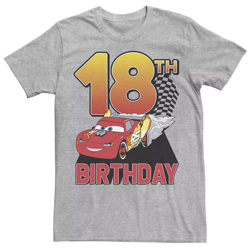 Disney / Pixar's Car Lightning McQueen Men's 18th Birthday Racer Tee,  Product Image