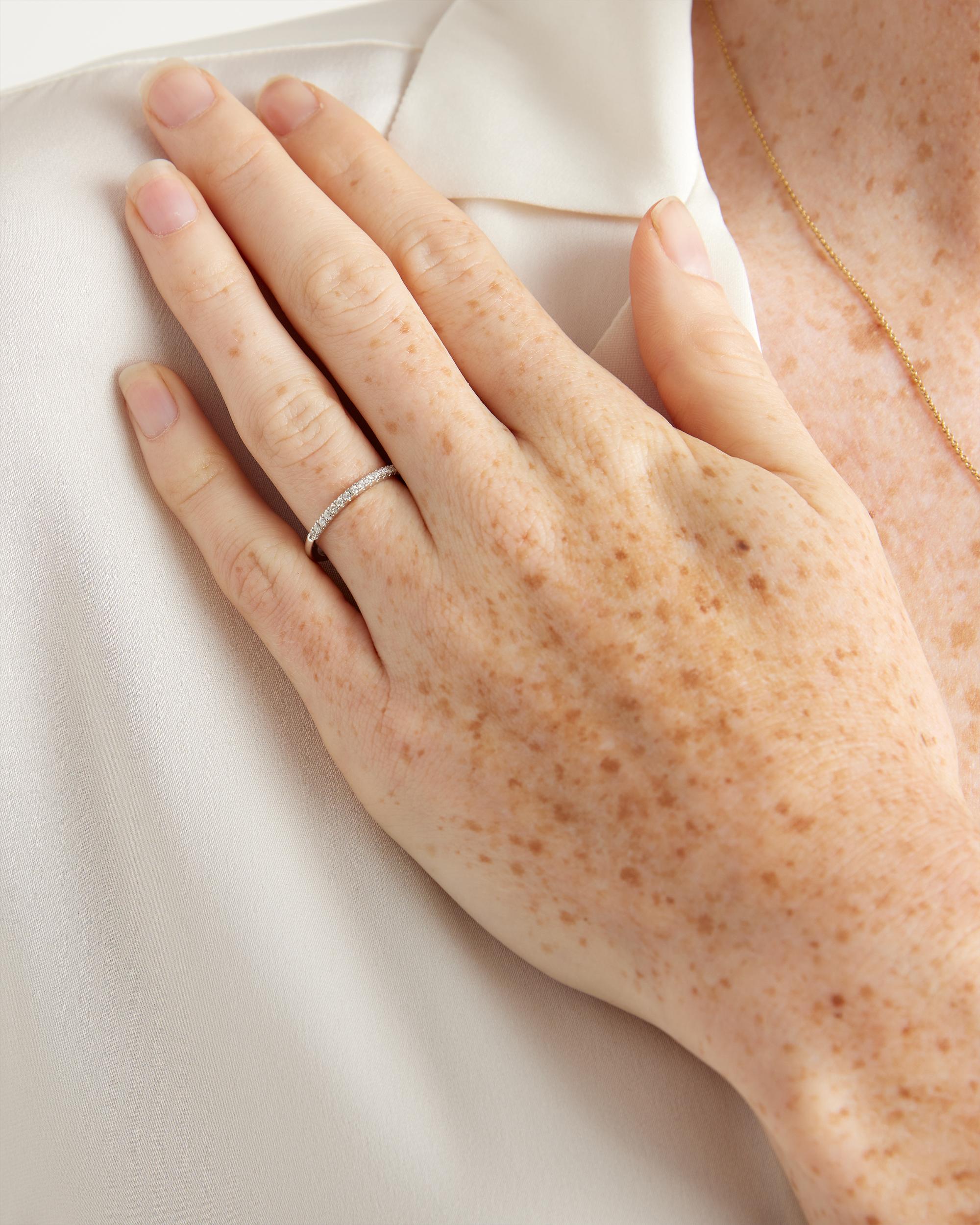 Quince | Women's Diamond Wedding Band Rings 14K Gold Product Image