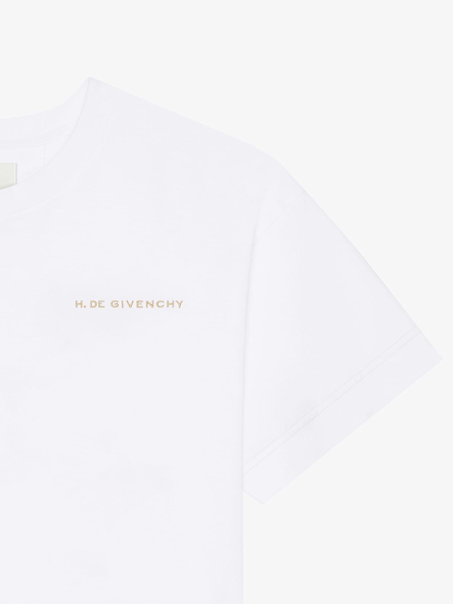 T-shirt in cotton with chandelier snake embroideries Product Image